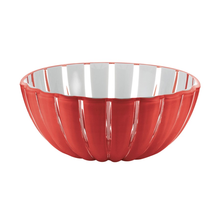Tavola Guzzini | Contenitore Xl 30 Cm Grace Rosso Trasparente