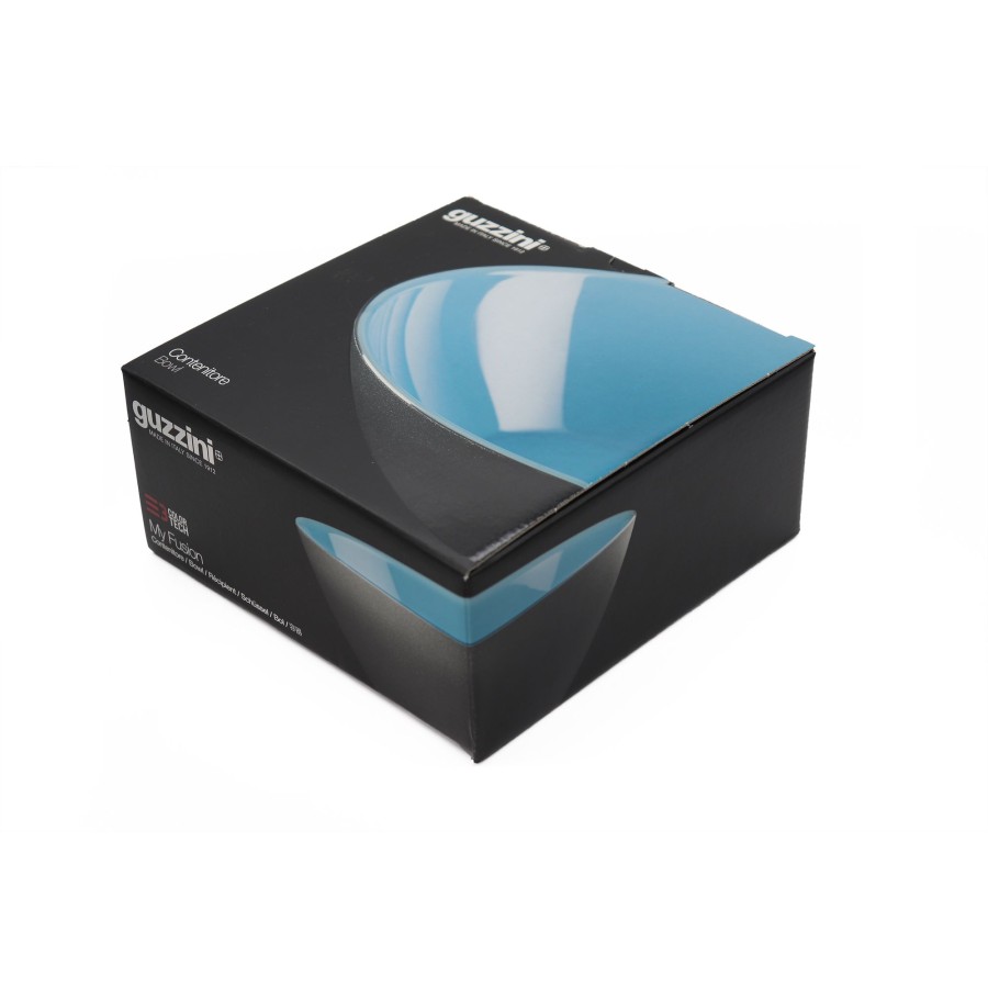Tavola Guzzini | Contenitore Cm.20 "My Fusion" Nero/Azzurro