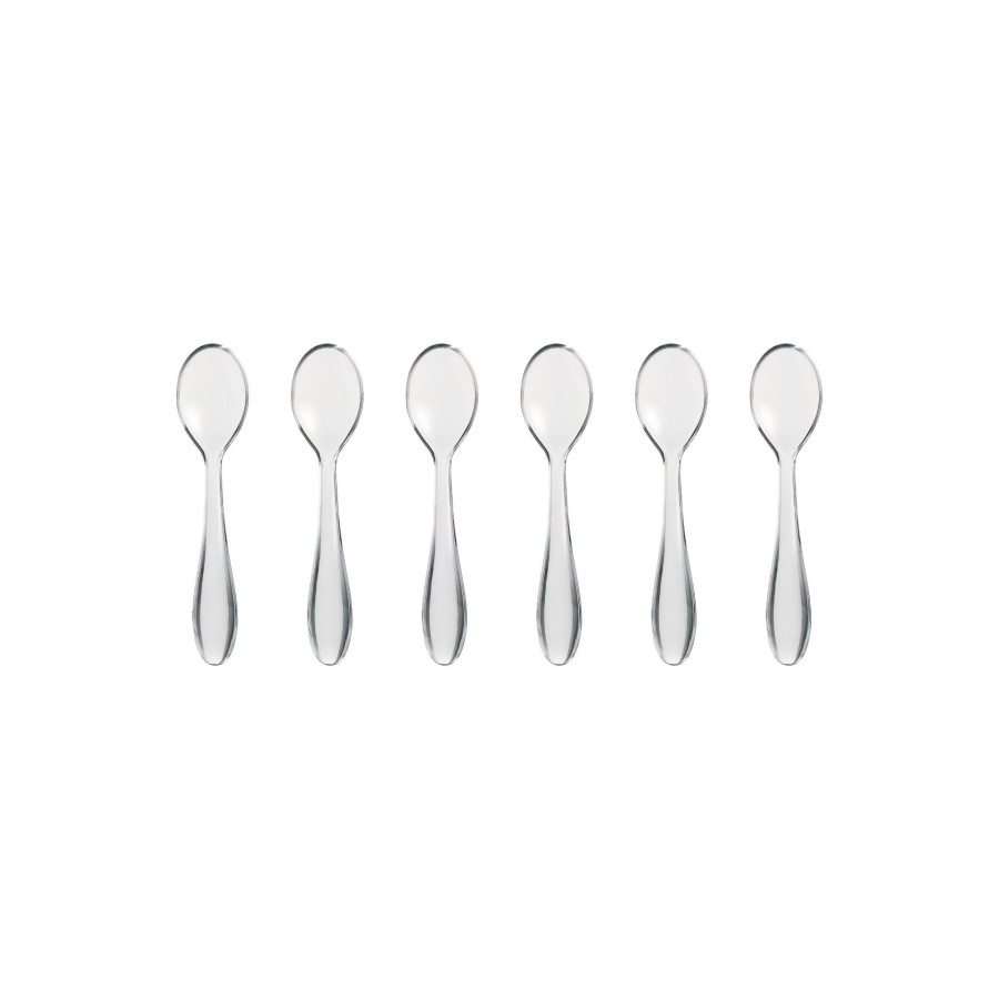Tavola Guzzini | Set 6 Cucchiaini 12 Cm Trasparente